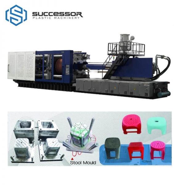 Plastic stool injection molding machine