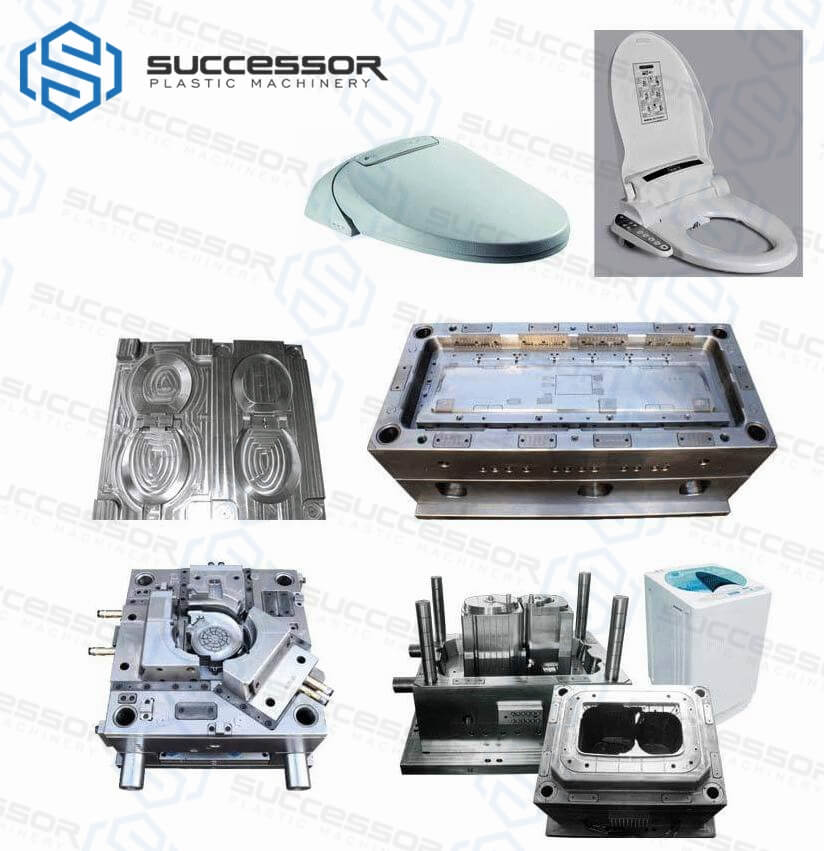 Plastic Toilet Seat Cover Making Injection Molding Machine