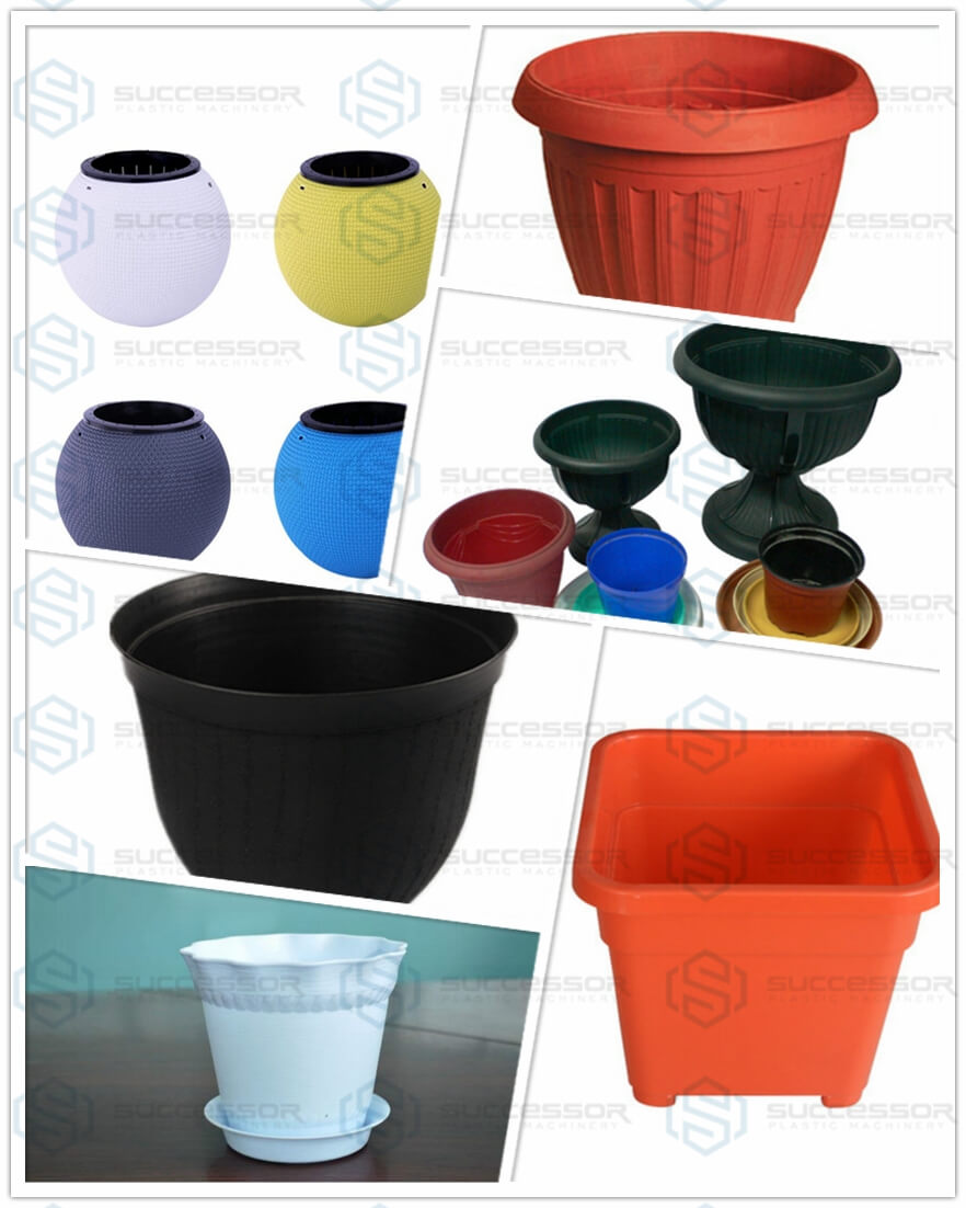 Plastic Flower Pot Making Injection Molding Machine