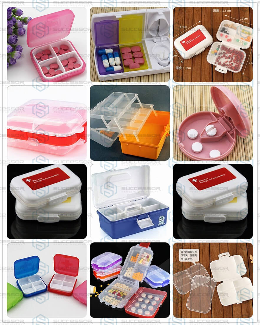 Plastic Pill Medicine Box Making Injection Molding Machine