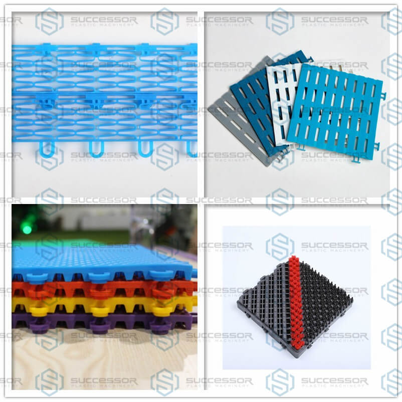 Plastic Suspended Floor Mat Making Injection Molding Machine